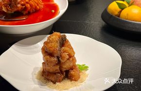 Slow-Fried Smoked Fish with Shrimp Roe