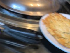 小葱摊鸡蛋-姥家大锅台水库渔家