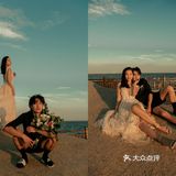 海边韩式时尚风格实在是特别一直很喜欢韩风 想要拍摄比