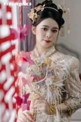 -桃子造型婚纱礼服(凤起广场店)