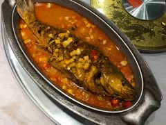 招牌乾燒大黃魚-京味斋·北京烤鸭(北京南站洋桥店)