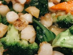 扇贝炒西兰花-Isla Sugbu Seafood City