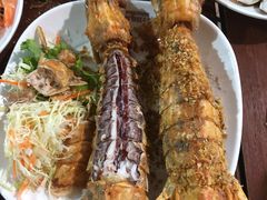 -班赞海鲜市场胖阿姨加工点