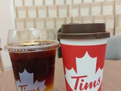 燕麦澳白-Tims天好咖啡·贝果(雁展路万象天地店)