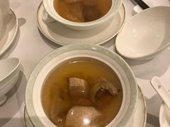 瑶柱燉花菇&海螺清燉花旗参-翠园(铜锣湾广场店)