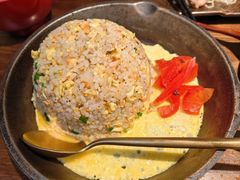 铁板三文鱼炒饭-一豚轩·烧鸟·豚骨拉面(五四路店)