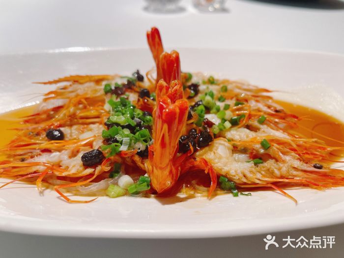 醉辉皇上海之巅(上海中心大厦店)蒜蓉粉丝蒸红虾图片