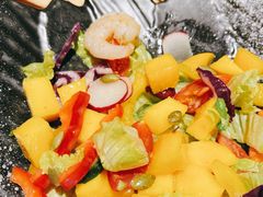 烤虾芒果沙拉-澳骄 Aussie Kitchen·手工披萨·西餐(国大店)