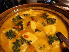 火腿野菜豆腐-万达锦华温泉酒店