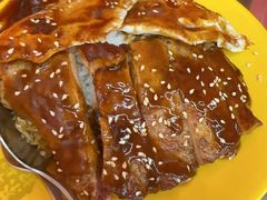 黑椒猪扒饭-華叔茶記