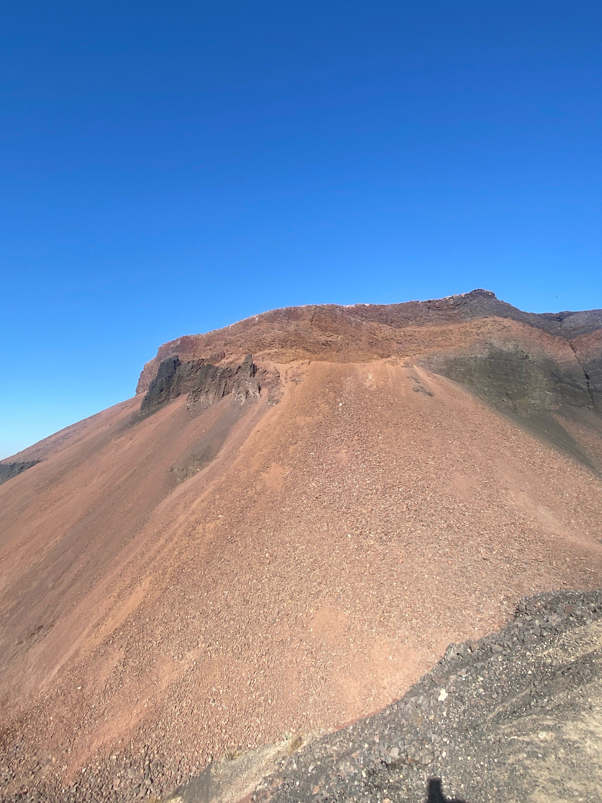 壮观的火山景色