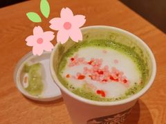 樱花草莓茶拿铁-星巴克(古象大酒店店)