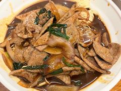葱爆猪肝面-爱家面馆(常州总店)