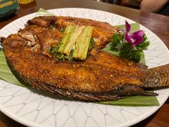 香茅草烤罗非鱼-紫滇源云南生态菜(丹凤街店)