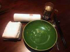 餐具摆设-君悦酒店·1881·北京烤鸭