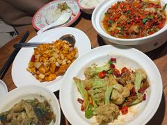 擂辣椒皮蛋-小放牛炒菜馆(北国商城店)