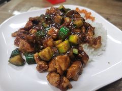 酱爆鸡丁饭-华天新川面馆(闹市口店)