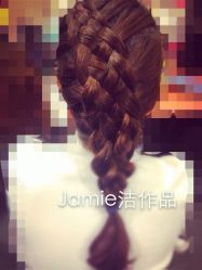 Jamie洁.编发作品-TONI&GUY