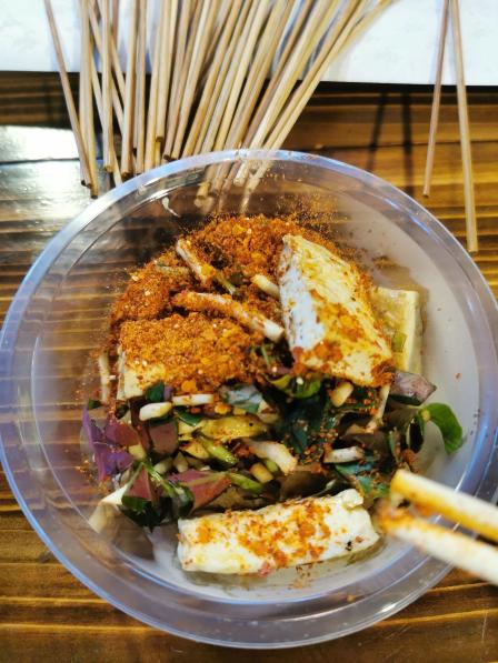 老字号林家巷专业臭豆腐-"强烈推荐豆制品爱好者来吃,第一次吃这么做.