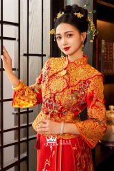 点击看大图 -艾拉·女王婚纱礼服馆