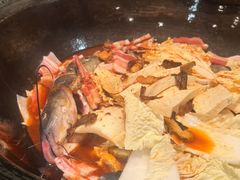 五花肉活鱼锅-老渔翁炖鱼坊(黄海西路东山店)