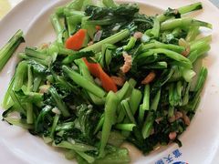 菠菜大蛤-小船渔村•大连菜•大连焖鱼(明泽街店)