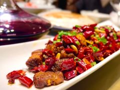 歌乐山辣子雪花牛肉-莲·中餐厅(成都首座万豪酒店)