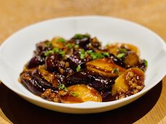 茄子烧年糕-宁波柏悦酒店·钱湖渔港