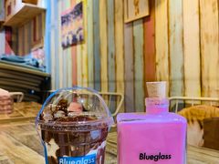 无糖比利时黑巧冷萃胶原酸奶-Blueglass酸奶(财富购物中心店)