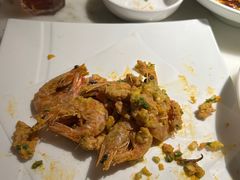 蛋黄锅巴焗大虾-佬肥猫·浙江乡村菜(国华广场店)
