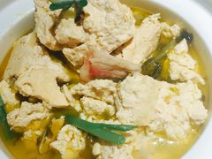 雪菜炖老豆腐-绿茶餐厅(蓝色港湾店)
