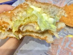双层蜂蜜芥末鸡排堡-汉堡王(烟台新世界店)