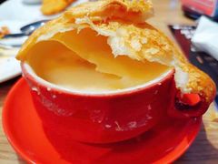酥皮奶油蛤蜊汤-必胜客(联投东方店)
