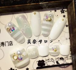 点击看大图 -美奈サロン美甲美睫皮肤管理
