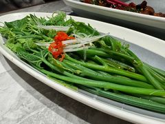 白灼丝瓜尖-龙人居·水煮鱼(五道口店)