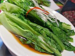 白灼油麦菜-滋味烤鱼(祥和里店)
