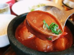 土豆焖鲍鱼饭-朝鲜玉流馆(滨河东路店)