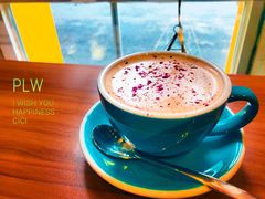 玫瑰红茶拿鐵-W CAFE(甜爱路店)