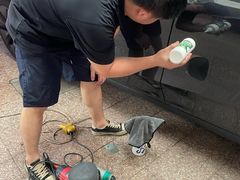 -鲨鱼皮汽车凹陷玻璃修复(静安店)