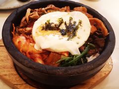 辣白菜五花肉石锅拌饭-七八冷面·延边朝鲜族美食(欢乐谷店)
