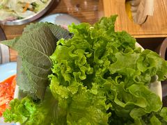 -明洞阿姨·韩式酱蟹烤肉·创意料理(三元桥店)