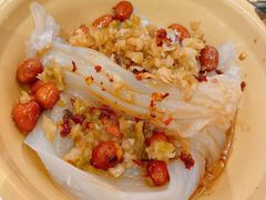 刮凉粉-东排食堂长沙小吃大排档(五一广场店)