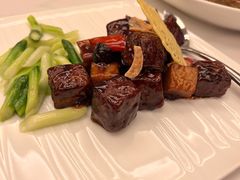 黑金雪花牛肉粒-上海和平饭店龙凤厅 Dragon Phoenix