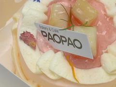 白桃山茶花乌龙奶冻蛋糕-PAOPAO Bakery&Café(港汇店)