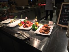 自助取餐区-上海虹桥宾馆味翠餐厅