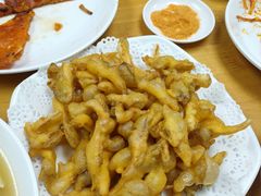 干炸鲜蘑-屋里家延边朝鲜族冷面(南园店)
