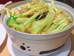 干锅有机菜花-吕氏疙瘩汤·海鲜新鲁菜(凯德mall新都心店)