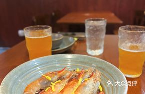 Marinated Soft-Boiled Freshwater Shrimp
