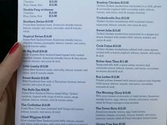 菜单-Fergburger(皇后镇店)