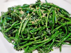 蒜蓉炒五指山树仔菜-匠心牛公馆·潮汕牛肉海鲜火锅(索菲特店)